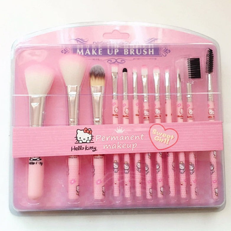 Hello Kitty Makeup Brush Set
